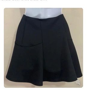 Hollister scuba circle skirt black